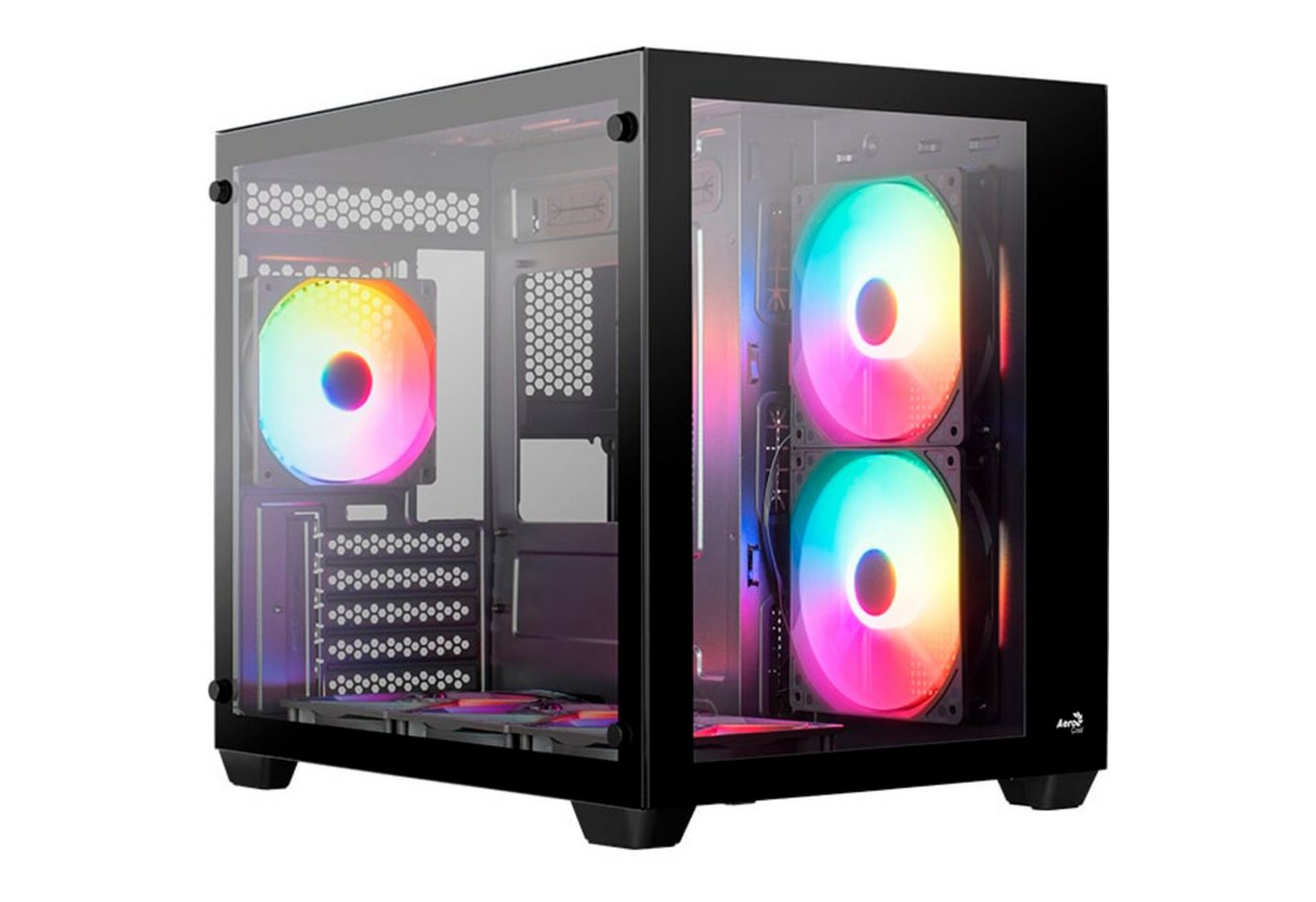 Aerocool PC-Gehäuse Aerocool Dryft Mini-BK-v1, Tower-Gehäuse Aerocool PC-Gehäuse Aerocool Dryft Mini-BK-v1, Tower-Gehäuse von Aerocool
