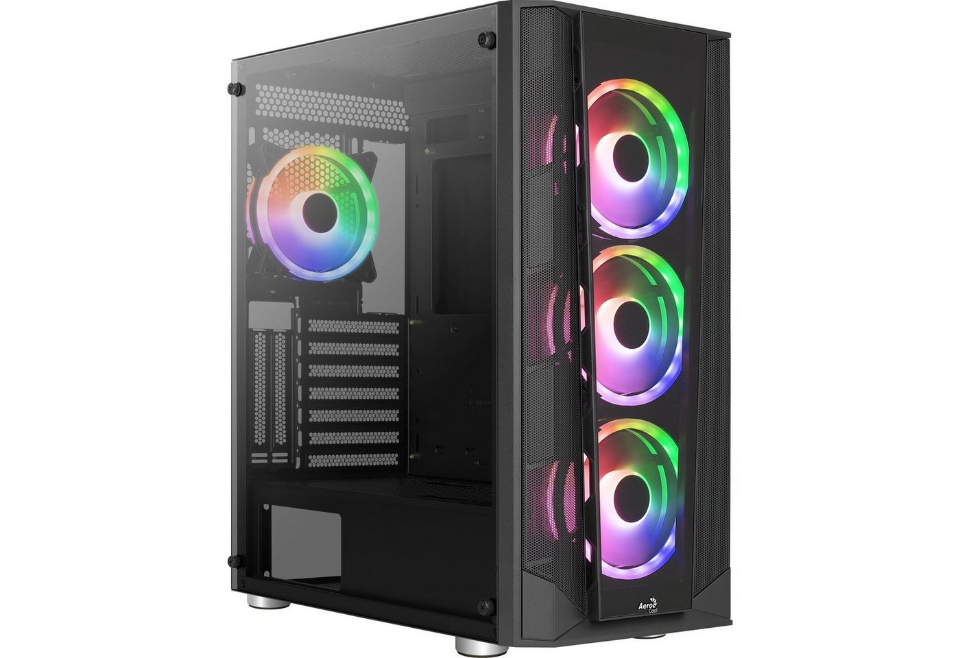 Aerocool PC-Gehäuse Aerocool Prism ARGB, Tower-Gehäuse, (Tempered Aerocool PC-Gehäuse Aerocool Prism ARGB, Tower-Gehäuse, (Tempered von Aerocool