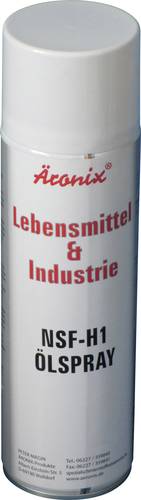 Aeronix Ölspray Lebensmittel & Industrie NSF-H1 500ml Aeronix Ölspray Lebensmittel & Industrie NSF-H1 500ml von Aeronix
