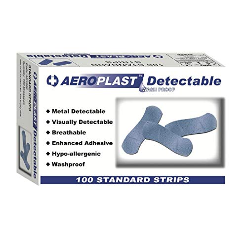 Unknown CD523 blau Strip detektierbaren Pflastern (100 Stück) von Aeroplast
