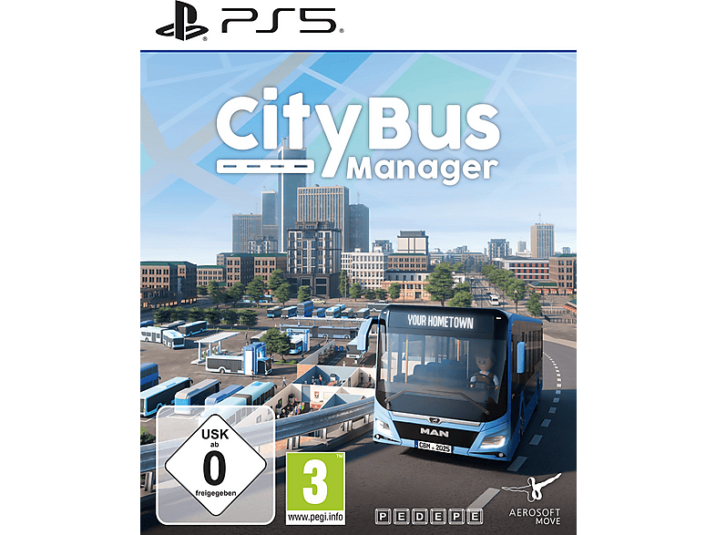City Bus Manager - [PlayStation 5] von Aerosoft