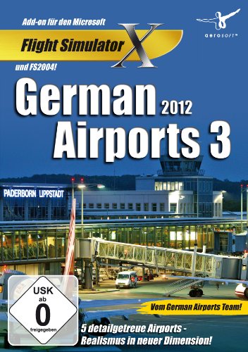 Flight Simulator X - German Airports 3 - 2012 (Add - On) - [PC] von Aerosoft