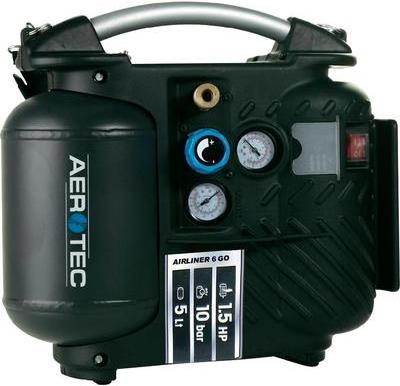 Aerotec Airliner 5 Go Druckluft-Kompressor Kessel-Inhalt 5 l 10 bar (200680) von Aerotec