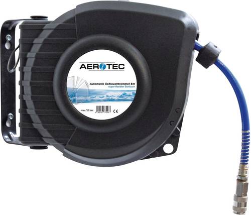 Aerotec Druckluft-Schlauchtrommel 8m 10 bar Wandbefestigung Aerotec Druckluft-Schlauchtrommel 8m 10 bar Wandbefestigung von Aerotec