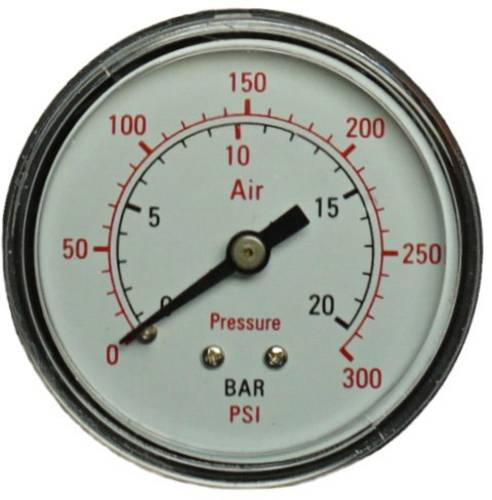 Aerotec Manometer 9414582 Anschluss (Manometer): Rückseite Außengewinde 1/4  1St. von Aerotec