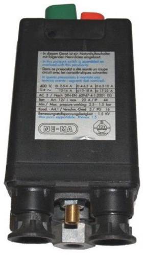 Aerotec Nema Schalter 400V 3 Wege 3/8 Zoll 6,3-10A - Abg. 3 - 1/4 Zoll 9063148 Druckluft-Druckschalt Aerotec Nema Schalter 400V 3 Wege 3/8 Zoll 6,3-10A - Abg. 3 - 1/4 Zoll 9063148 Druckluft-Druckschalt von Aerotec