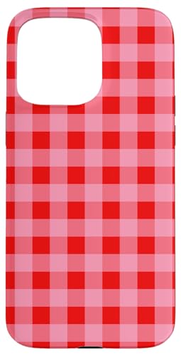 Pastell Rot Pink Gingham Kawaii Niedlich Ästhetische Cottagecore Hülle für iPhone 15 Pro Max Pastell Rot Pink Gingham Kawaii Niedlich Ästhetische Cottagecore Hülle für iPhone 15 Pro Max von Aesthetic Cute Design