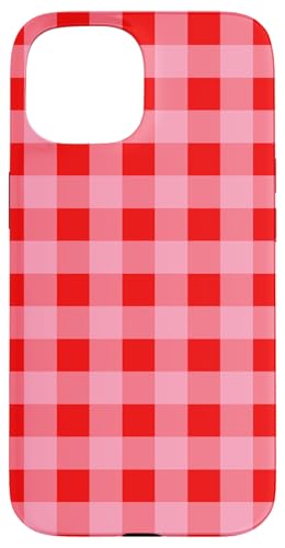 Pastell Rot Pink Gingham Kawaii Niedlich Ästhetische Cottagecore Hülle für iPhone 15 Pastell Rot Pink Gingham Kawaii Niedlich Ästhetische Cottagecore Hülle für iPhone 15 von Aesthetic Cute Design