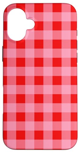 Pastell Rot Pink Gingham Kawaii Niedlich Ästhetische Cottagecore Hülle für iPhone 16 Plus Pastell Rot Pink Gingham Kawaii Niedlich Ästhetische Cottagecore Hülle für iPhone 16 Plus von Aesthetic Cute Design