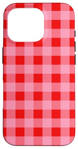 Pastell Rot Pink Gingham Kawaii Niedlich Ästhetische Cottagecore Hülle für iPhone 16 Pro Pastell Rot Pink Gingham Kawaii Niedlich Ästhetische Cottagecore Hülle für iPhone 16 Pro von Aesthetic Cute Design