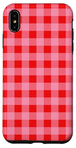 Pastell Rot Pink Gingham Kawaii Niedlich Ästhetische Cottagecore Hülle für iPhone XS Max Pastell Rot Pink Gingham Kawaii Niedlich Ästhetische Cottagecore Hülle für iPhone XS Max von Aesthetic Cute Design