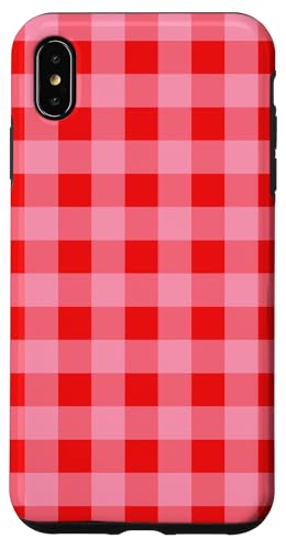 Pastell Rot Pink Gingham Kawaii Niedlich Ästhetische Cottagecore Hülle für iPhone XS Max Pastell Rot Pink Gingham Kawaii Niedlich Ästhetische Cottagecore Hülle für iPhone XS Max von Aesthetic Cute Design