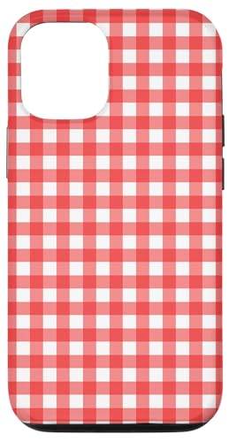 Pastell Rot Weiß Gingham Kawaii Cute Aesthetic Cottagecore Hülle für iPhone 12/12 Pro Pastell Rot Weiß Gingham Kawaii Cute Aesthetic Cottagecore Hülle für iPhone 12/12 Pro von Aesthetic Cute Design