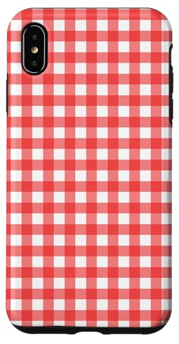 Pastell Rot Weiß Gingham Kawaii Cute Aesthetic Cottagecore Hülle für iPhone XS Max Pastell Rot Weiß Gingham Kawaii Cute Aesthetic Cottagecore Hülle für iPhone XS Max von Aesthetic Cute Design