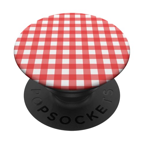 Pastell Rot Weiß Gingham Kawaii Cute Aesthetic Cottagecore PopSockets Klebender PopGrip Pastell Rot Weiß Gingham Kawaii Cute Aesthetic Cottagecore PopSockets Klebender PopGrip von Aesthetic Cute Design