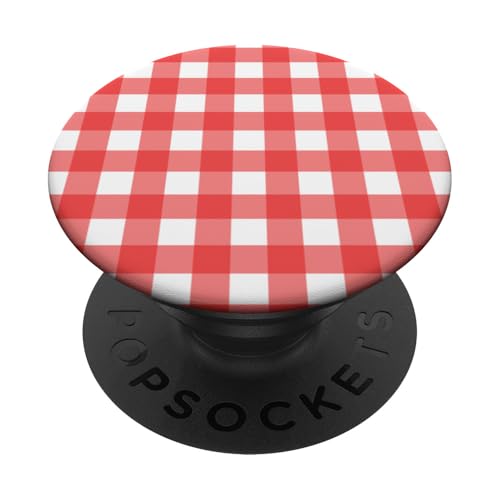 Pastell Rot Weiß Gingham Kawaii Cute Aesthetic Cottagecore PopSockets Klebender PopGrip Pastell Rot Weiß Gingham Kawaii Cute Aesthetic Cottagecore PopSockets Klebender PopGrip von Aesthetic Cute Design