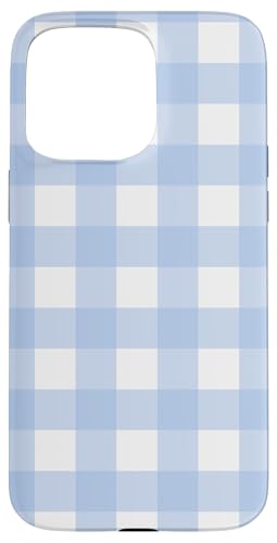 Pastellblau Weiß Gingham Kawaii Niedlich Blau Streifen Hülle für iPhone 15 Pro Max Pastellblau Weiß Gingham Kawaii Niedlich Blau Streifen Hülle für iPhone 15 Pro Max von Aesthetic Cute Design