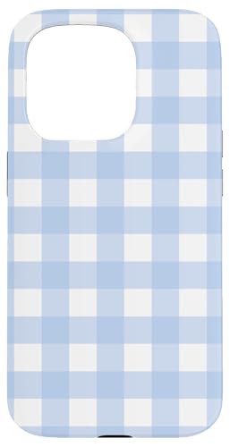 Pastellblau Weiß Gingham Kawaii Niedlich Blau Streifen Hülle für iPhone 15 Pro Pastellblau Weiß Gingham Kawaii Niedlich Blau Streifen Hülle für iPhone 15 Pro von Aesthetic Cute Design