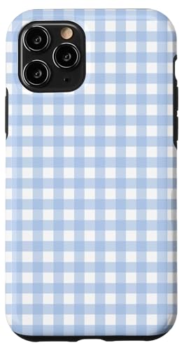 Pastellblaues Karomuster mit kariertem Karomuster Hülle für iPhone 11 Pro Pastellblaues Karomuster mit kariertem Karomuster Hülle für iPhone 11 Pro von Aesthetic Cute Design
