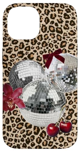 Hülle für iPhone 14 Ästhetische Discokugel 70er Jahre & Kirsch-Geparden-Print Y2K Leopard Hülle für iPhone 14 Ästhetische Discokugel 70er Jahre & Kirsch-Geparden-Print Y2K Leopard von Aesthetic Disco Ball 70s 80s Cheetah Print