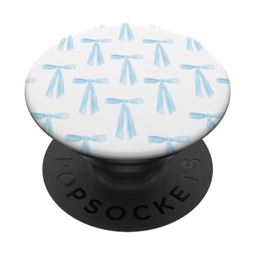 Ästhetische hellblaue Schleifen in Aquarell PopSockets mit austauschbarem PopGrip Ästhetische hellblaue Schleifen in Aquarell PopSockets mit austauschbarem PopGrip von Aesthetic Pattern Co