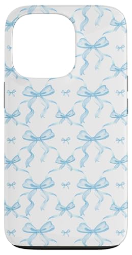 Hülle für iPhone 13 Pro Ästhetische hellblaue Bänder und Schleifen in Aquarell Hülle für iPhone 13 Pro Ästhetische hellblaue Bänder und Schleifen in Aquarell von Aesthetic Pattern Co