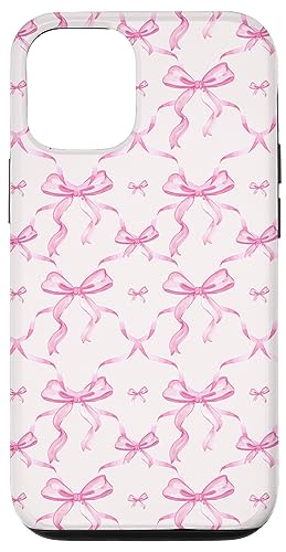 Hülle für iPhone 14 Ästhetische rosa Bänder und Schleifen in Aquarell von Aesthetic Pattern Co