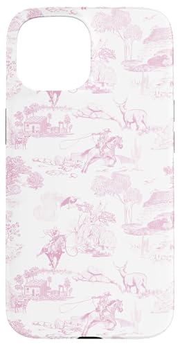 Hülle für iPhone 15 Adrette Western Vintage Pink Cowboy Cowgirl Toile Hülle für iPhone 15 Adrette Western Vintage Pink Cowboy Cowgirl Toile von Aesthetic Patterns
