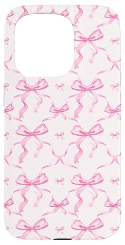 Hülle für iPhone 15 Pro Ästhetische rosa Bänder und Schleifen in Aquarell Hülle für iPhone 15 Pro Ästhetische rosa Bänder und Schleifen in Aquarell von Aesthetic Patterns