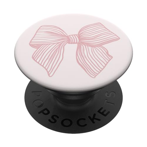 Kokette rosa Schleife PopSockets mit austauschbarem PopGrip Kokette rosa Schleife PopSockets mit austauschbarem PopGrip von Aesthetic Pattern Co