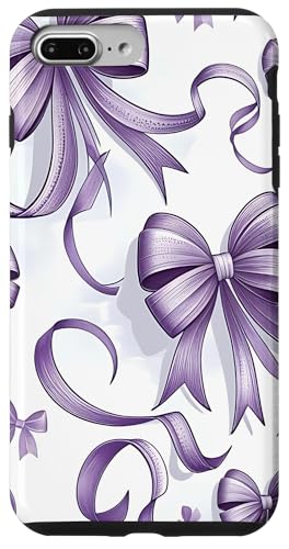 Ästhetische lila Bänder und Schleifen Hülle für iPhone 7 Plus/8 Plus von Aesthetic Patterns