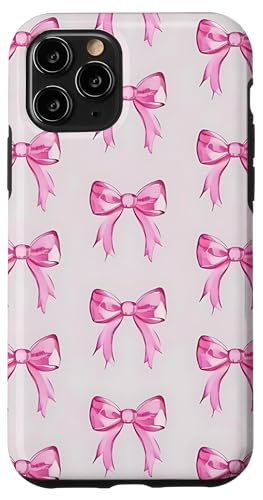 Ästhetische rosa Bänder und Schleifen in Aquarell Hülle für iPhone 11 Pro von Aesthetic Patterns