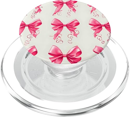 Ästhetische rosa Bänder und Schleifen in Aquarell PopSockets PopGrip für MagSafe Ästhetische rosa Bänder und Schleifen in Aquarell PopSockets PopGrip für MagSafe von Aesthetic Patterns