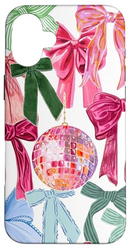 Ästhetische adrette Discokugel & Schleifen Y2K Coquette Party Hülle für iPhone 16 Plus Ästhetische adrette Discokugel & Schleifen Y2K Coquette Party Hülle für iPhone 16 Plus von Aesthetic Preppy Disco Ball & Bows Y2K
