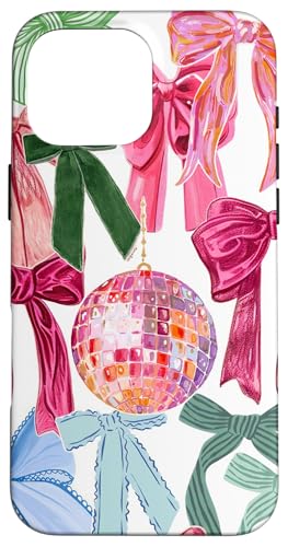 Ästhetische adrette Discokugel & Schleifen Y2K Coquette Party Hülle für iPhone 16 Pro Max Ästhetische adrette Discokugel & Schleifen Y2K Coquette Party Hülle für iPhone 16 Pro Max von Aesthetic Preppy Disco Ball & Bows Y2K