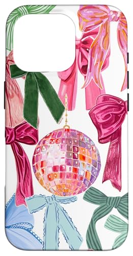 Ästhetische adrette Discokugel & Schleifen Y2K Coquette Party Hülle für iPhone 16 Pro Ästhetische adrette Discokugel & Schleifen Y2K Coquette Party Hülle für iPhone 16 Pro von Aesthetic Preppy Disco Ball & Bows Y2K