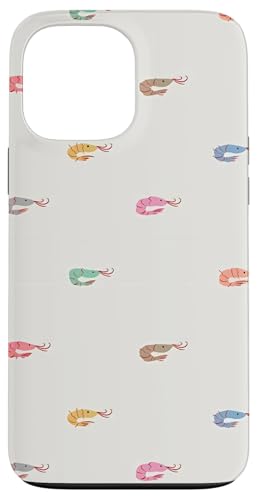 Vintage Aquarium Garnelen Muster Sommer Hülle für iPhone 13 Pro Max von Aesthetic Shrimp Pattern Summer