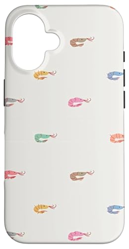 Vintage Aquarium Garnelen Muster Sommer Hülle für iPhone 16 Vintage Aquarium Garnelen Muster Sommer Hülle für iPhone 16 von Aesthetic Shrimp Pattern Summer