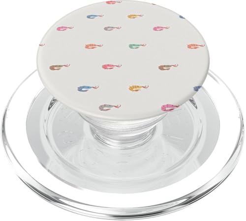 Vintage Aquarium Garnelen Muster Sommer PopSockets PopGrip für MagSafe Vintage Aquarium Garnelen Muster Sommer PopSockets PopGrip für MagSafe von Aesthetic Shrimp Pattern Summer
