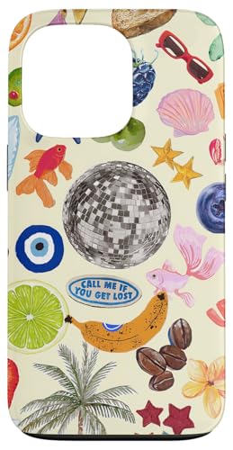 Ästhetische Sommerpalme Discokugel Strand Collage Hülle für iPhone 13 Pro Ästhetische Sommerpalme Discokugel Strand Collage Hülle für iPhone 13 Pro von Aesthetic Summer Palm Tree Disco Ball Beach