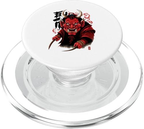 Oni Yokai Dämonenmaske Oger Mythologie Fabelwesen PopSockets PopGrip für MagSafe Oni Yokai Dämonenmaske Oger Mythologie Fabelwesen PopSockets PopGrip für MagSafe von Aesthetic Yokai Styles