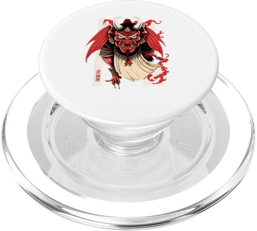 Tengu Yokai Shinto Gott Fabelwesen Schutzgott PopSockets PopGrip für MagSafe von Aesthetic Yokai Styles