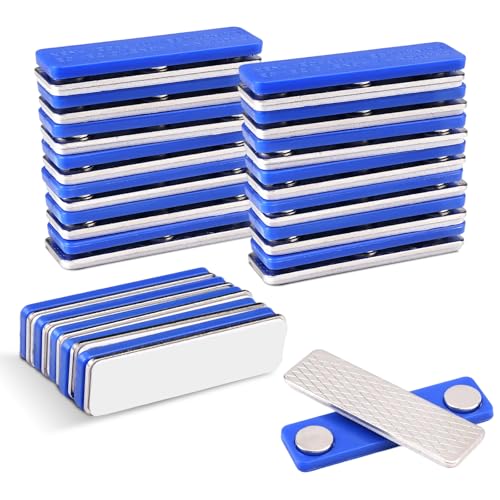 20 Stück Namensschilder Magnetisch für Kleidung,45mm*13mm Namensschilder Für Kleidung Magnet,Name Tag mit 3-Punkt Selbstklebende Magnet für Ausweishalter Namensschildhalter Kleidung Display-Etiketten 20 Stück Namensschilder Magnetisch für Kleidung,45mm*13mm Namensschilder Für Kleidung Magnet,Name Tag mit 3-Punkt Selbstklebende Magnet für Ausweishalter Namensschildhalter Kleidung Display-Etiketten von AetherAurora