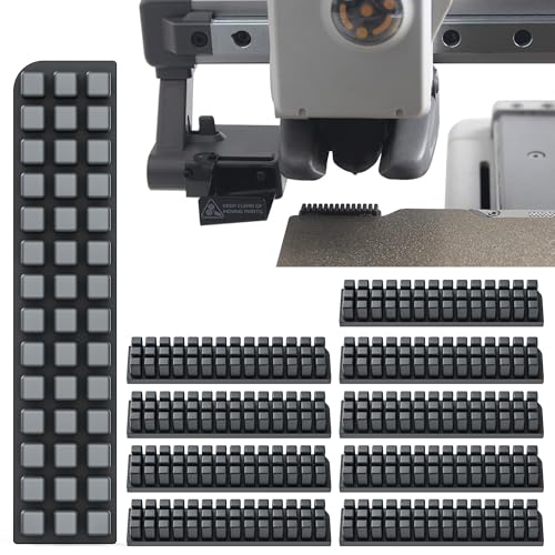 10 Pcs 3D Drucker Silikon-Düsenbürste für Bambu Lab A1 – Silikon-Reinigungswerkzeug für 3D-Drucker, Kompatibel mit Bambulab A1 (Nicht für Bambu A1 Mini) 01 von Aéttézoe