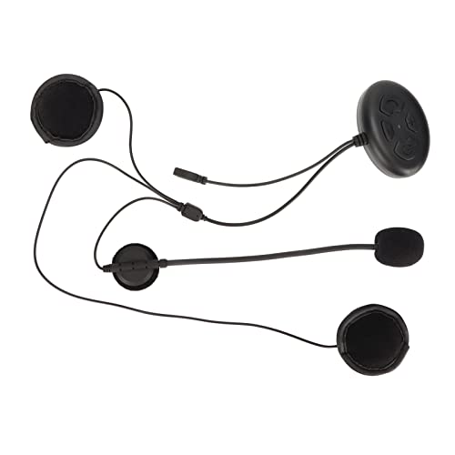 Helm-Bluetooth-Headset, Clear Calling Freisprech-Motorrad-Sport-Headset 2,402–2,480 GHz Geräuschunterdrückung für Verschiedene Motorradhelme von Aeun
