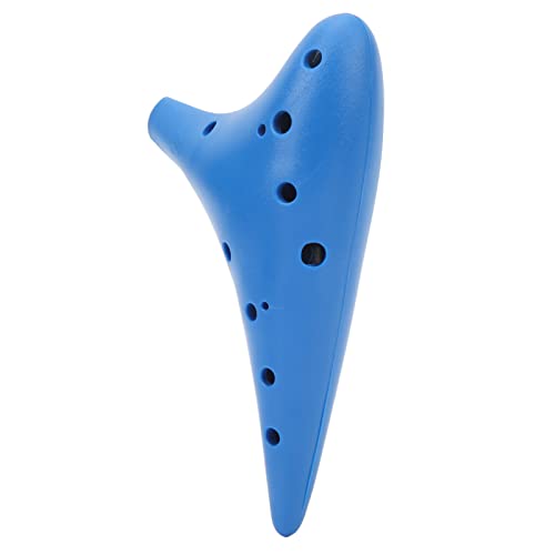 Ocarina Instrument, Ocarina Plastic Blue Easy Playing für Zuhause von Aeun