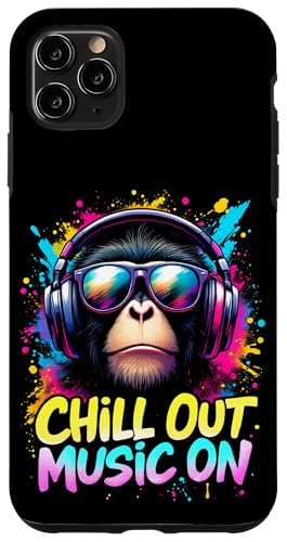 CHILL OUT MUSIC ON Affe Kopfhörer Hülle für iPhone 11 Pro Max CHILL OUT MUSIC ON Affe Kopfhörer Hülle für iPhone 11 Pro Max von Affe Kopfhörer Designs