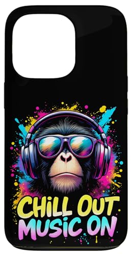 CHILL OUT MUSIC ON Affe Kopfhörer Hülle für iPhone 13 Pro CHILL OUT MUSIC ON Affe Kopfhörer Hülle für iPhone 13 Pro von Affe Kopfhörer Designs