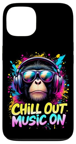 CHILL OUT MUSIC ON Affe Kopfhörer Hülle für iPhone 13 CHILL OUT MUSIC ON Affe Kopfhörer Hülle für iPhone 13 von Affe Kopfhörer Designs