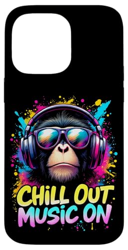 CHILL OUT MUSIC ON Affe Kopfhörer Hülle für iPhone 14 Pro Max CHILL OUT MUSIC ON Affe Kopfhörer Hülle für iPhone 14 Pro Max von Affe Kopfhörer Designs